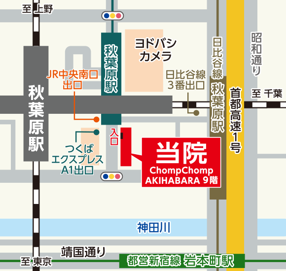 秋葉原・胃と大腸肛門の内視鏡クリニック Akihabara Gastrointestinal Endoscopy Clinic